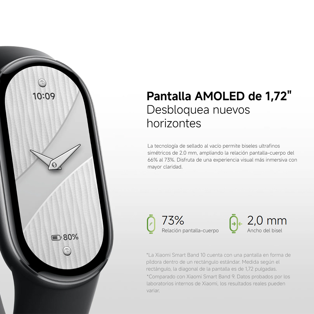 XIAOMI SMART BAND 10 NEGRO